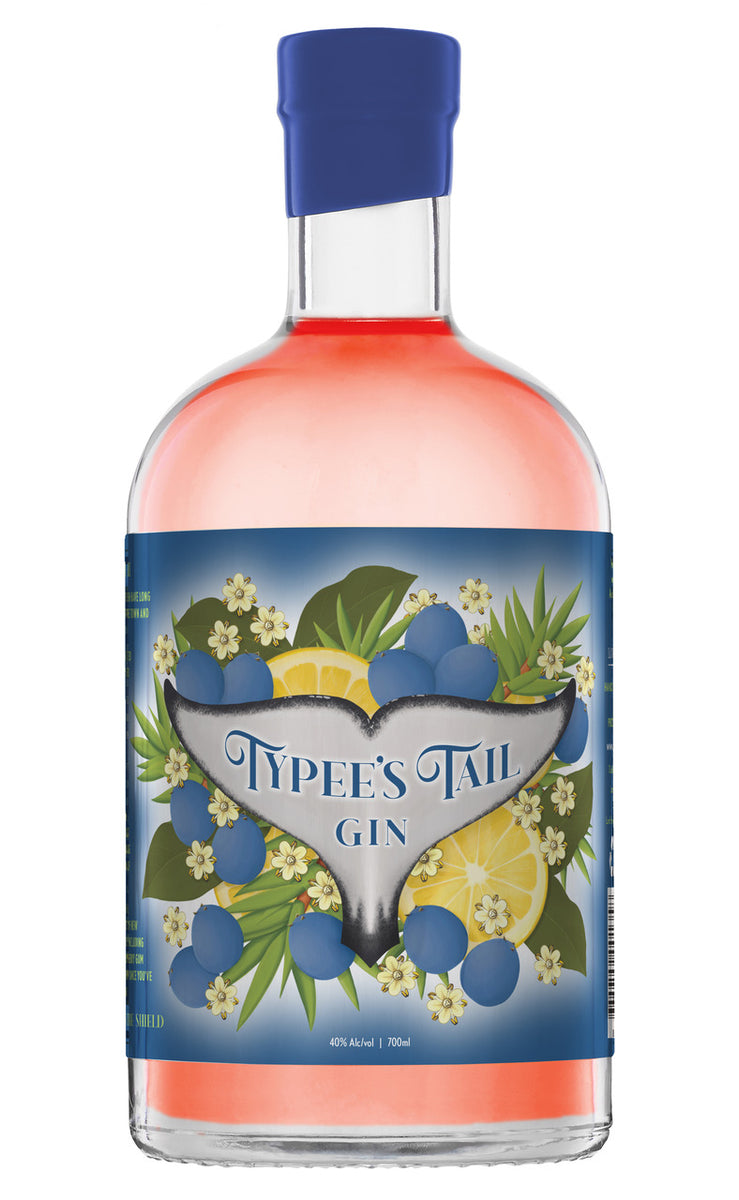Typee's Tail Gin 700ml Lord Howe Island Distilling Co