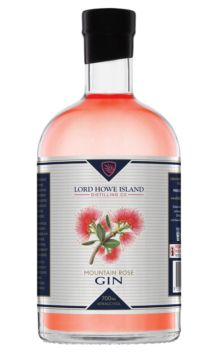 Mountain Rose Gin 700ml Lord Howe Island Distilling Co