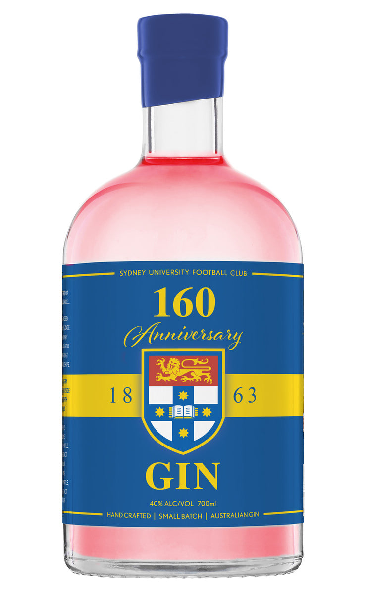 Sydney University Football Club 160 Gin 700ml Lord Howe Island